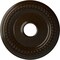 Ekena Millwork Classic Ceiling Medallion (Fits Canopies up to 12 3/4"), 18 5/8"OD 4"ID x 1 1/8"P, Bronze CM19CLBZS - alternate 1